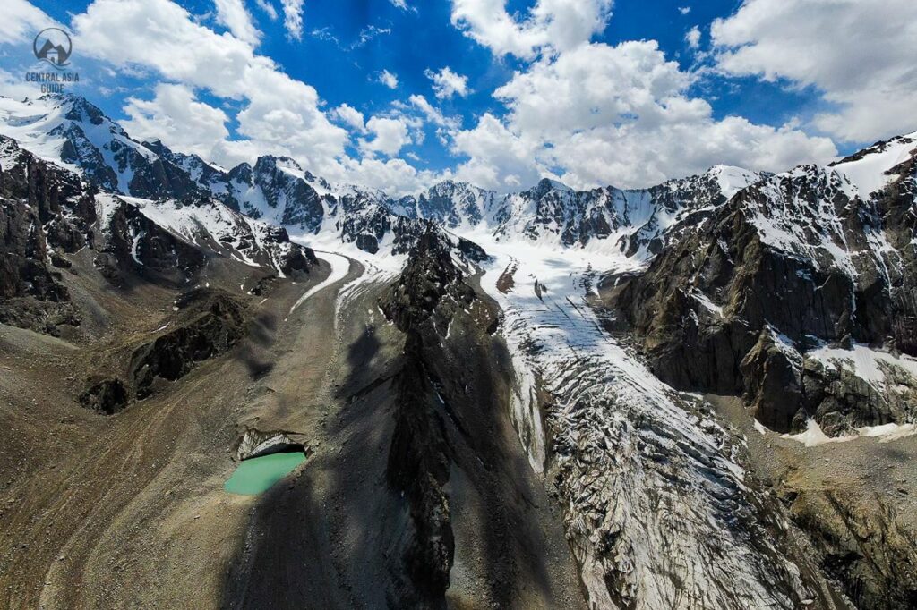 Hiking to Ala Archa Ak Sai glacier