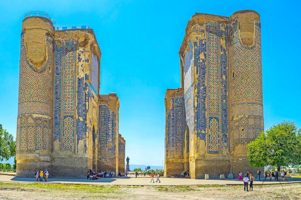 Ak Sarai gates of Shahrisabz