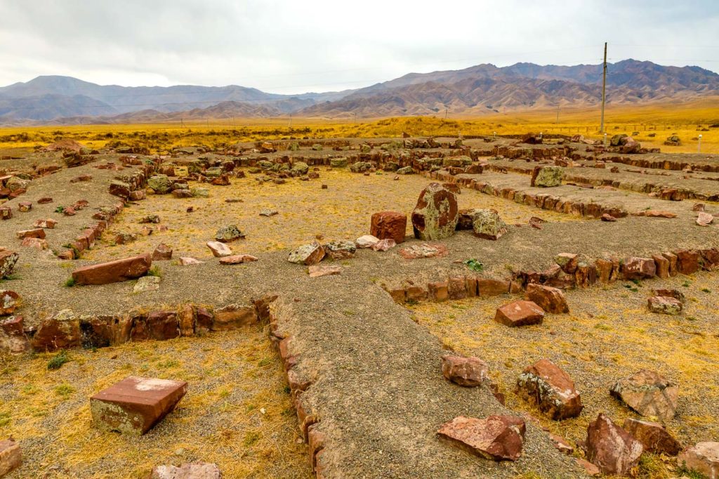 Ruins of the ancient city of Akyrtas