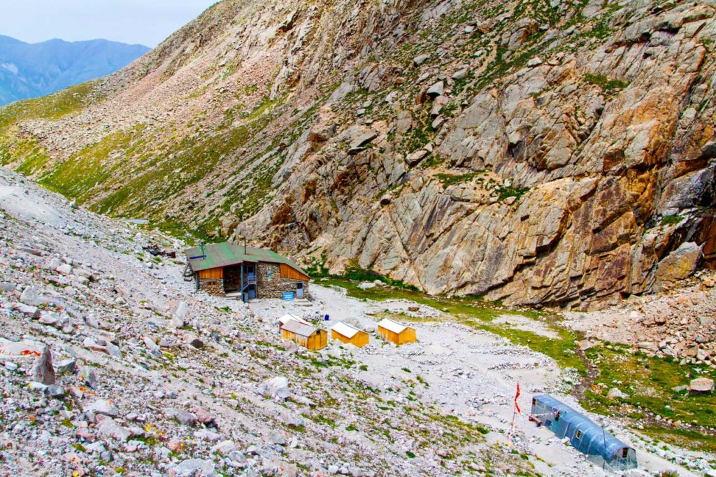 Ratsek hut in Ala Archa national park