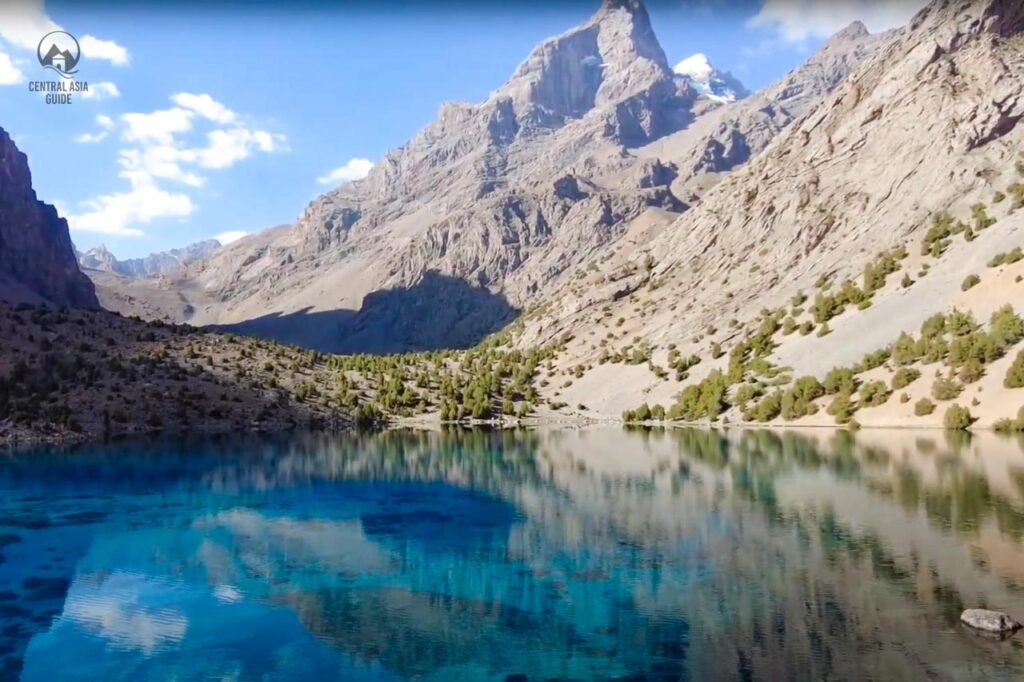 Alaudin lake in Fann mountains of Tajikistan