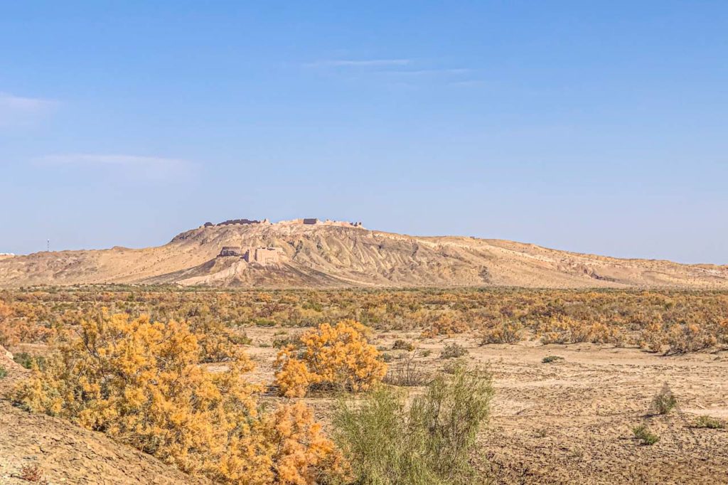 Ayaz Kala fortress in ancient Khorezm