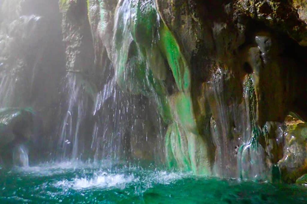 Bibi Fatima hot springs in Pamir, Tajikistan