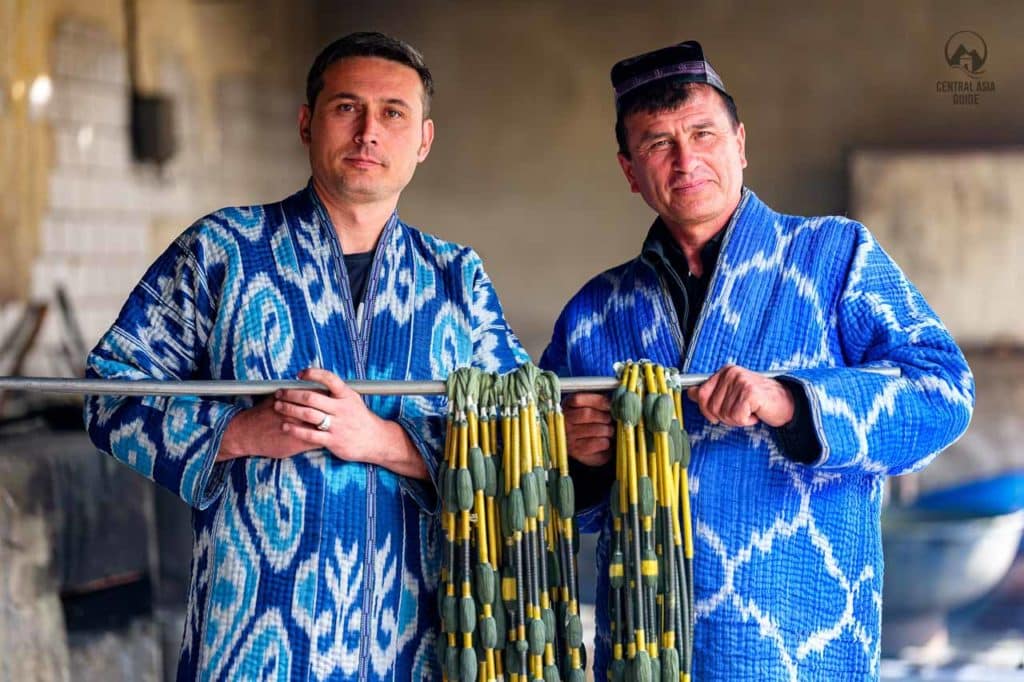 Chapan is a great souvenir from Uzbekistan