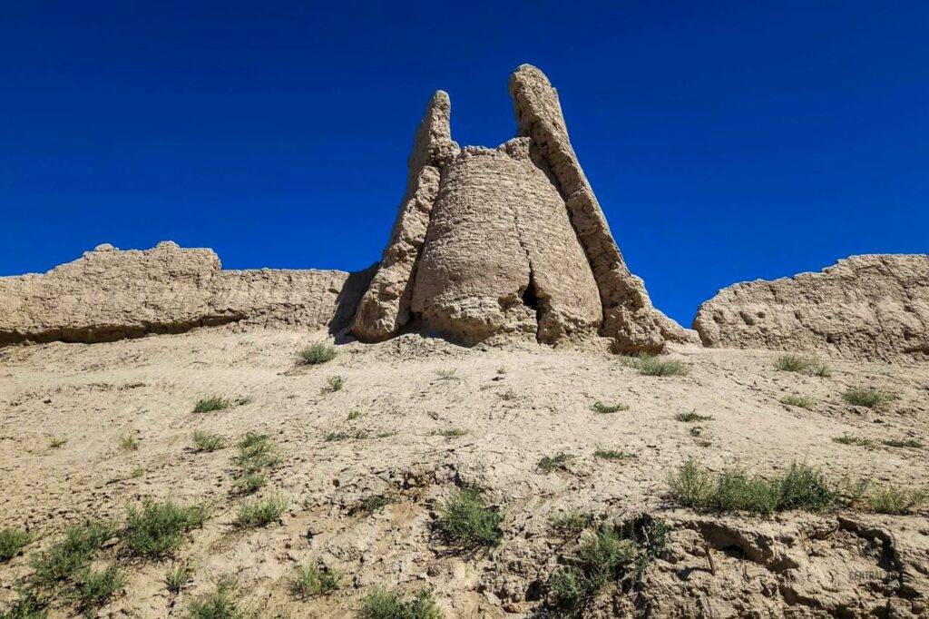 Hazorasp citadel is a tentative UNESCO site in Uzbekistan