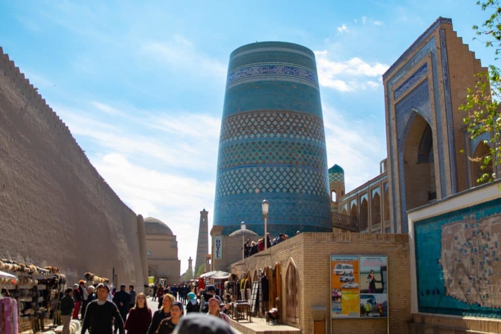 Street in Khiva old town
