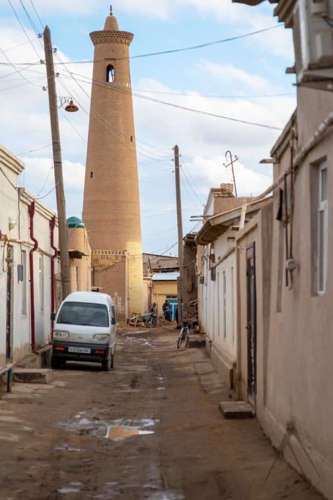 Living quarters in Khiva old city