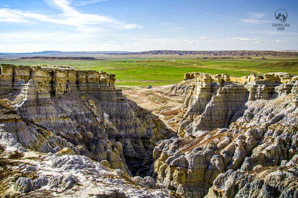 Kokala jurassic clay formations in Mangystau