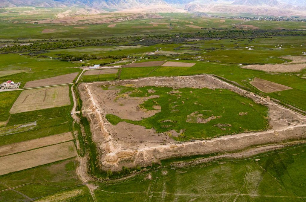 turks koshoi korgon UNESCO tentative list fortress ruins