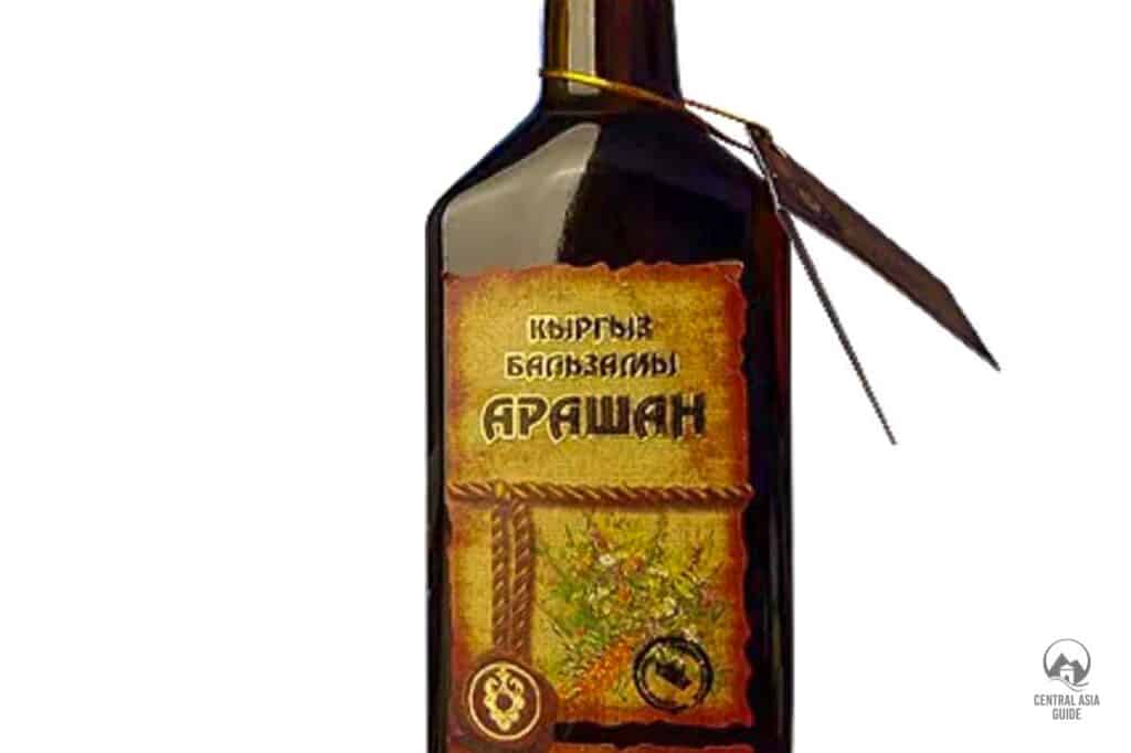 Kyrgyz Arashan balsam liqueur is a good souvenir