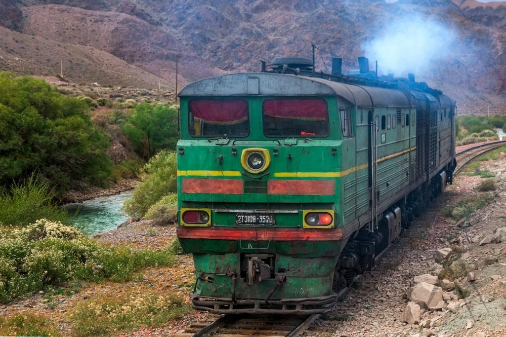 Train to Issyk Kul