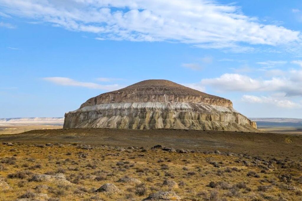 Sherkala mountain in Mangystau