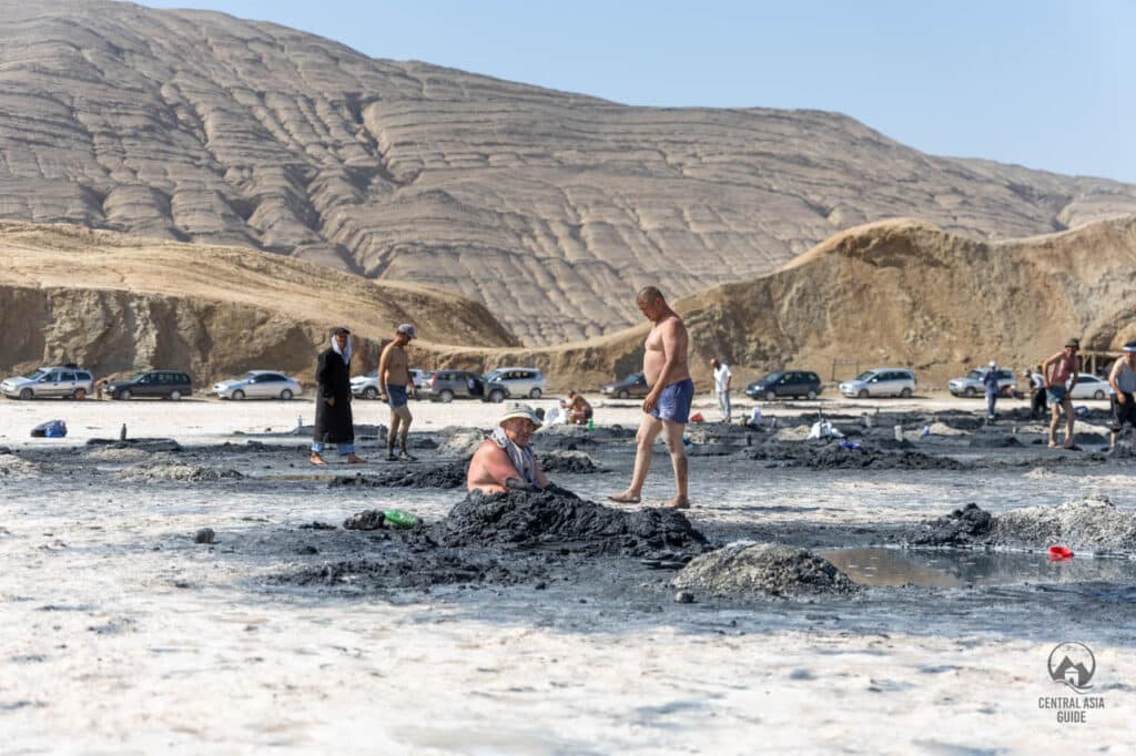 Salt lake sanatorium near Khujand