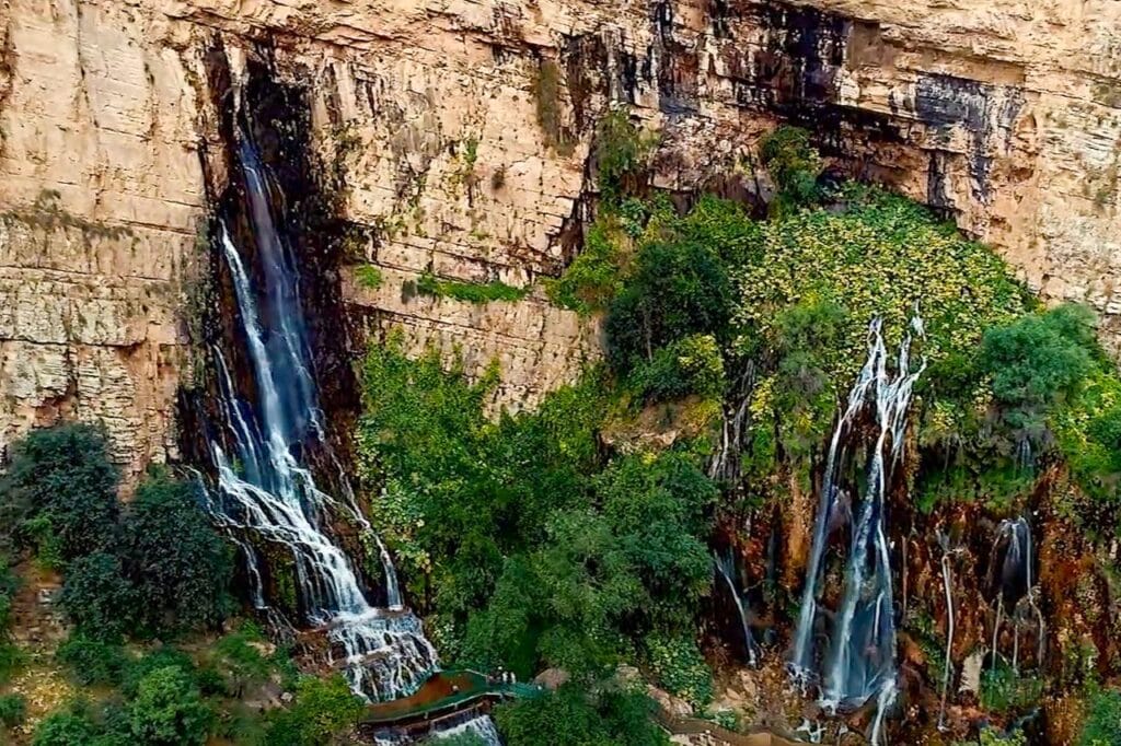 Sangardak Sharshari waterfall