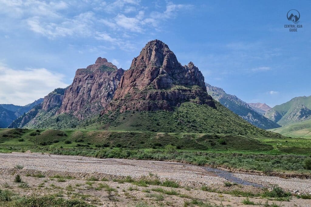 Kara Keche pass to Song Kul