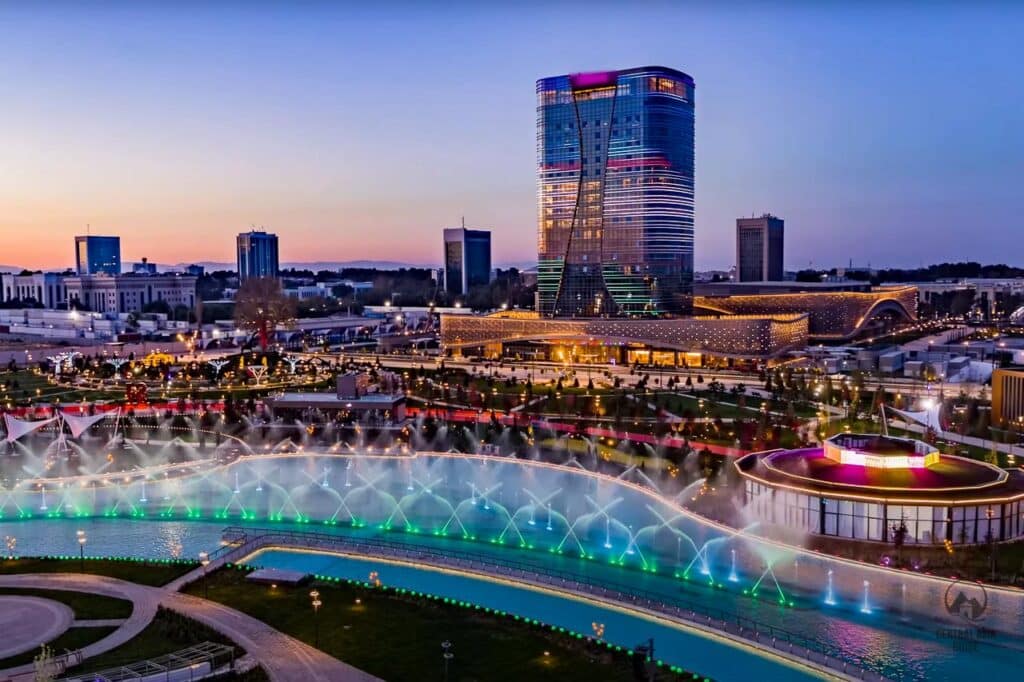 Tashkent new center park