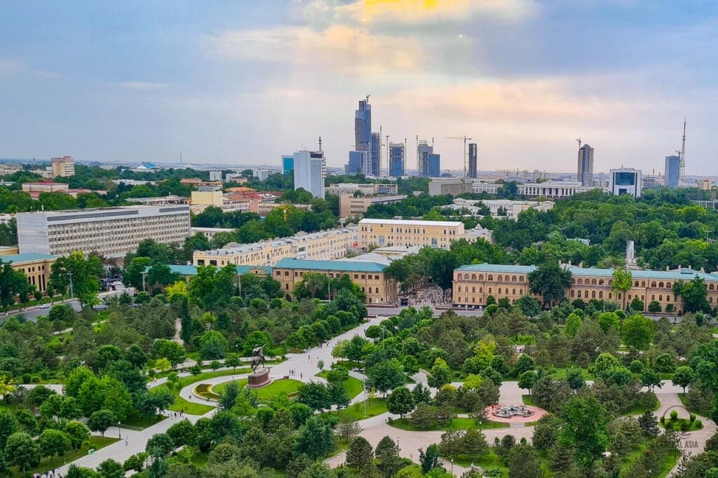 Tashkent new center high rise architecture