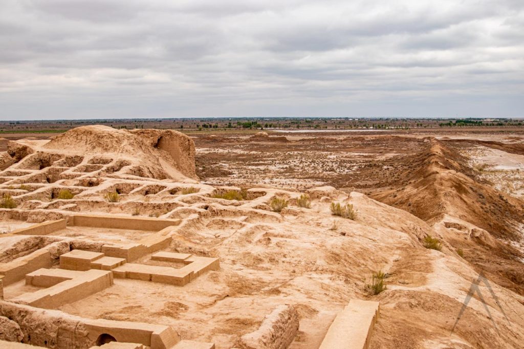 Toprak kala ruins in Karakalpakstan