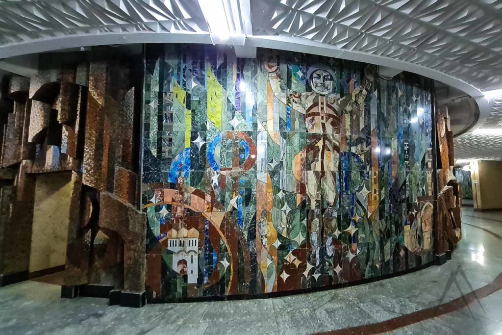 tv tower murals