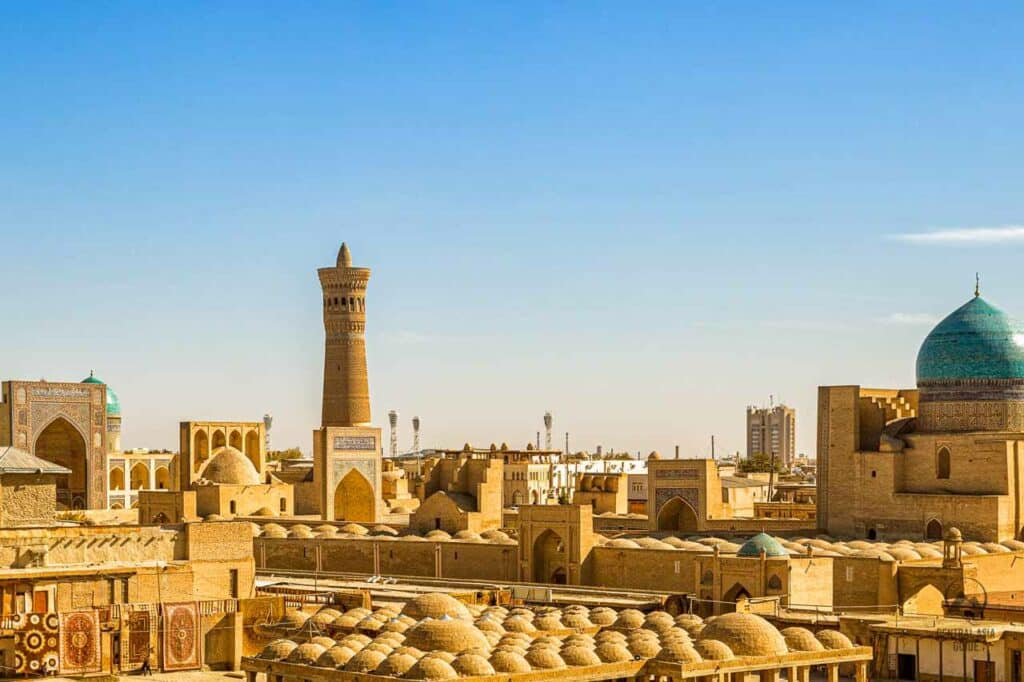 Bukhara old town is one of Central Asia's UNESCO sites