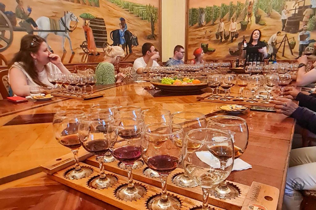 wine tasting in Samarkand